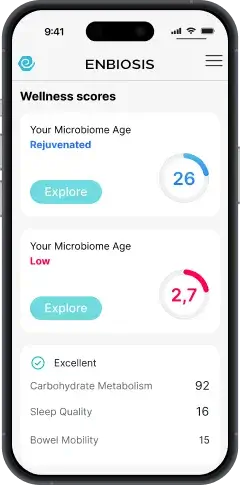 mobile wellness app screen